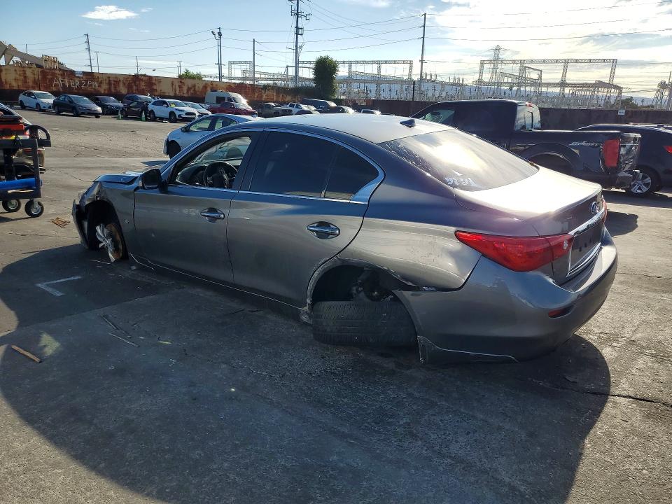 68446596 :رقم المزاد ، JN1BV7AP4FM347723 vin ، 2015 Infiniti Q50 مزاد بيع