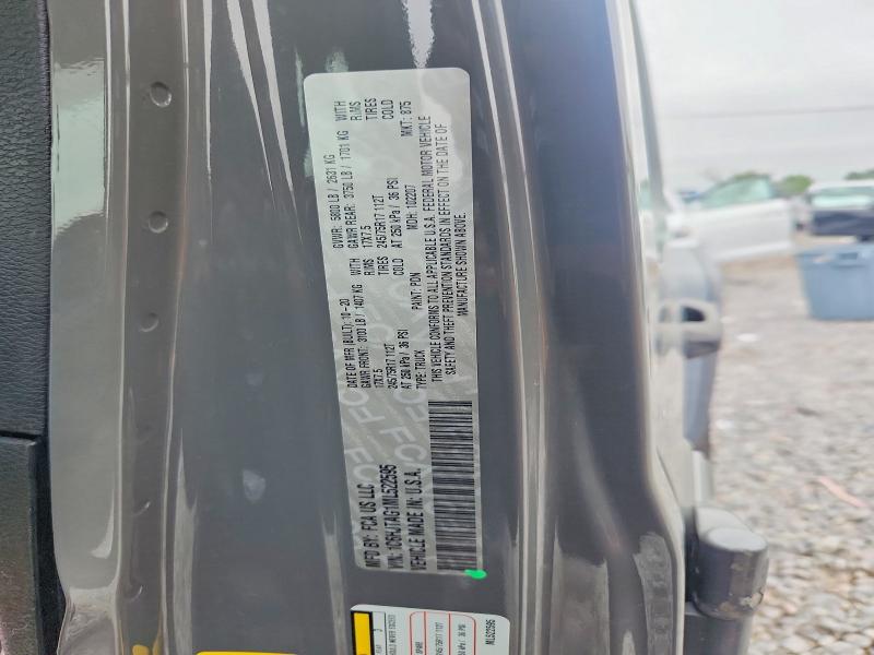 Aukcja sprzedaży 2021 Jeep Gladiator, vin: 1C6HJTAG1ML522595, numer aukcji: 69717026