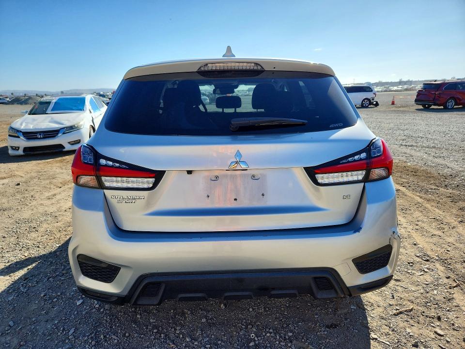 2021 Mitsubishi Outlander Sport მანქანა იყიდება აუქციონზე, vin: JA4APVAU0MU018974, აუქციონის ნომერი: 67464846