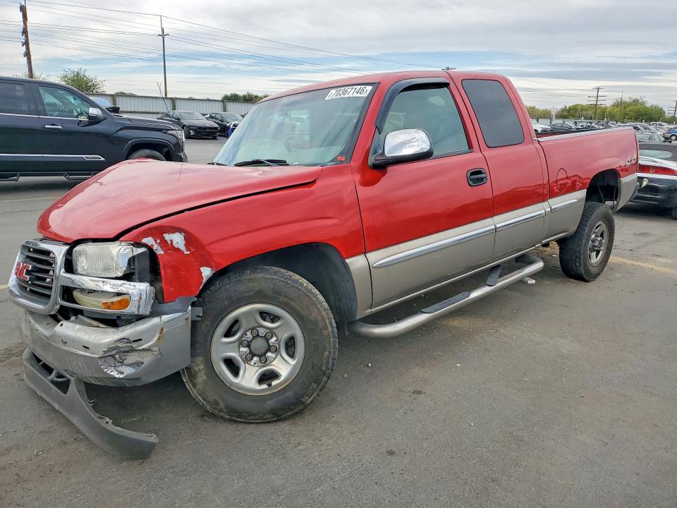 70367146 :رقم المزاد ، 2GTEK19TX21127347 vin ، 2002 Gmc New Sierra مزاد بيع