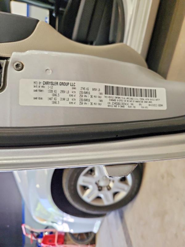 Aukcja sprzedaży 2012 Dodge Grand Caravan, vin: 2C4RDGBG1CR234141, numer aukcji: 68795346
