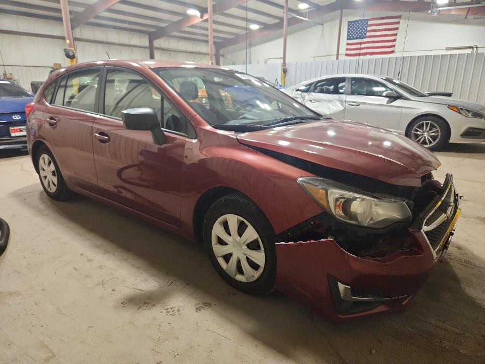 2016 Subaru Impreza მანქანა იყიდება აუქციონზე, vin: JF1GPAA68G8260330, აუქციონის ნომერი: 68147506