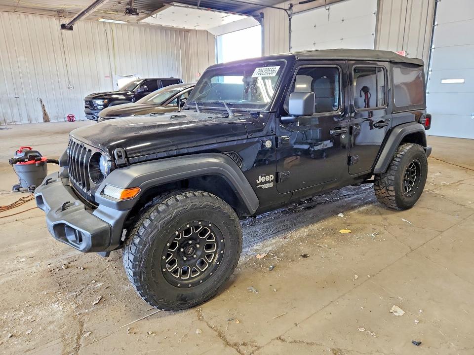 70620556 :رقم المزاد ، 1C4HJXDM0MW594713 vin ، 2021 Jeep Wrangler Unlimited مزاد بيع
