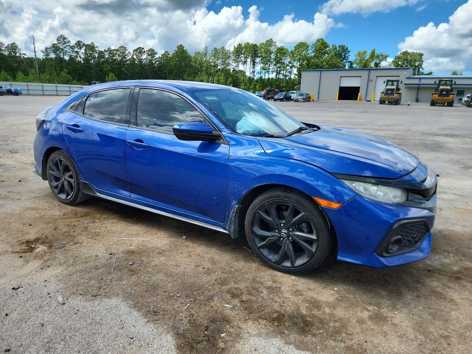 2018 Honda Civic მანქანა იყიდება აუქციონზე, vin: SHHFK7H46JU237808, აუქციონის ნომერი: 66863736