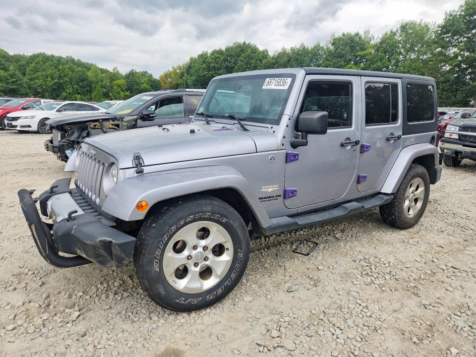 2015 Jeep Wrangler Unlimited მანქანა იყიდება აუქციონზე, vin: 1C4BJWEG5FL626777, აუქციონის ნომერი: 68715836