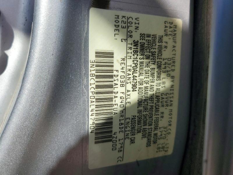 Продажа на аукционе авто 2010 Nissan Versa, vin: 3N1BC1CP0AL447904, номер лота: 69407116