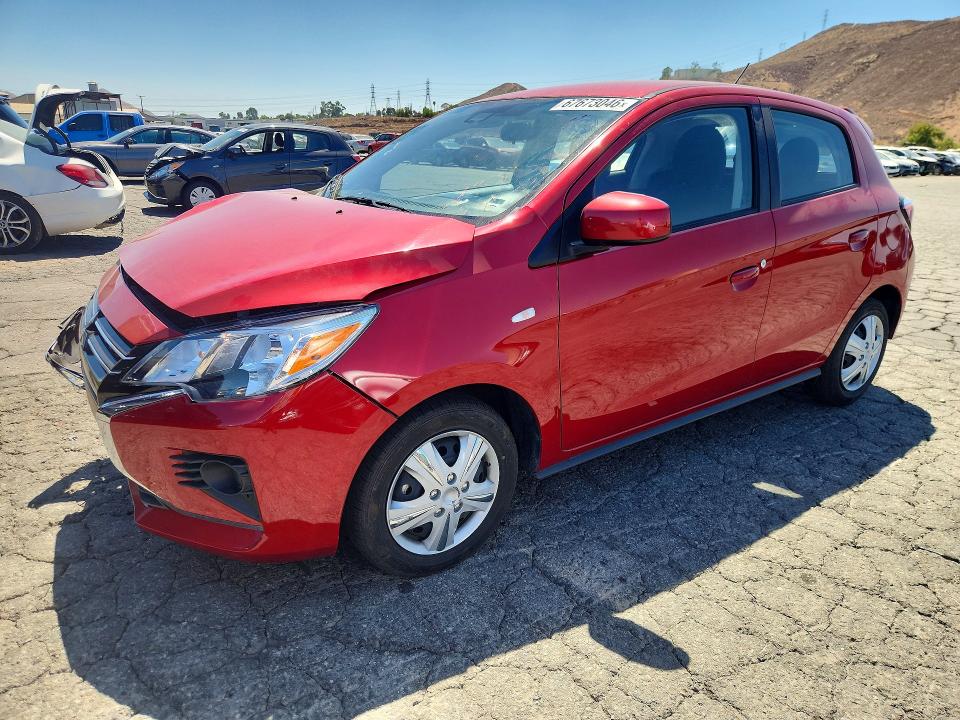 2024 Mitsubishi Mirage მანქანა იყიდება აუქციონზე, vin: ML32AUHJXRH020624, აუქციონის ნომერი: 67673046