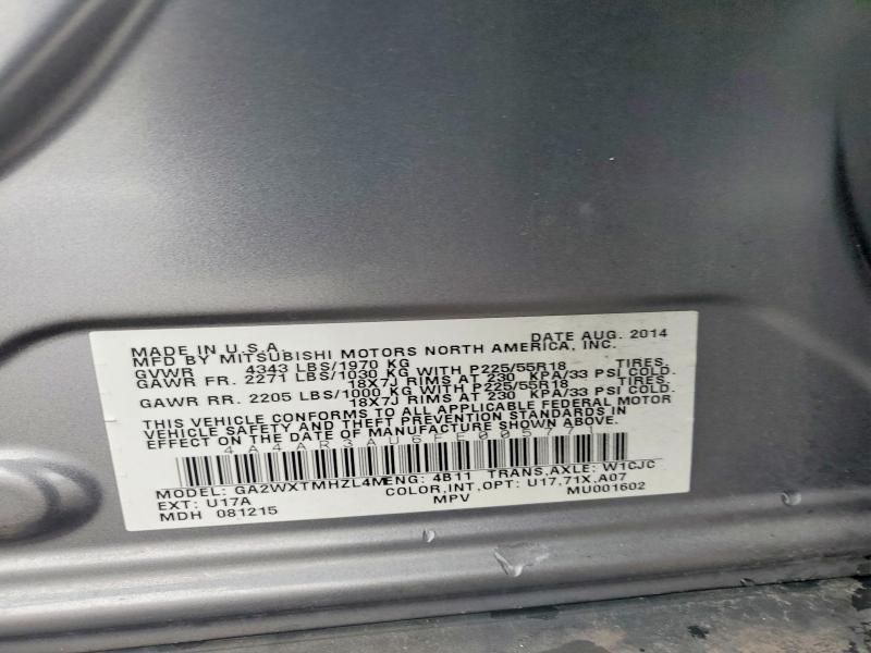Продаж на аукціоні авто 2015 Mitsubishi Outlander Sport, vin: 4A4AR3AU6FE005771, номер лоту: 69601056
