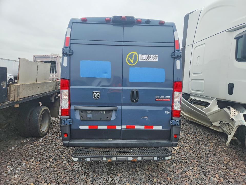 2021 Ram Promaster 3500 მანქანა იყიდება აუქციონზე, vin: 3C6MRVJG6ME536360, აუქციონის ნომერი: 69055336