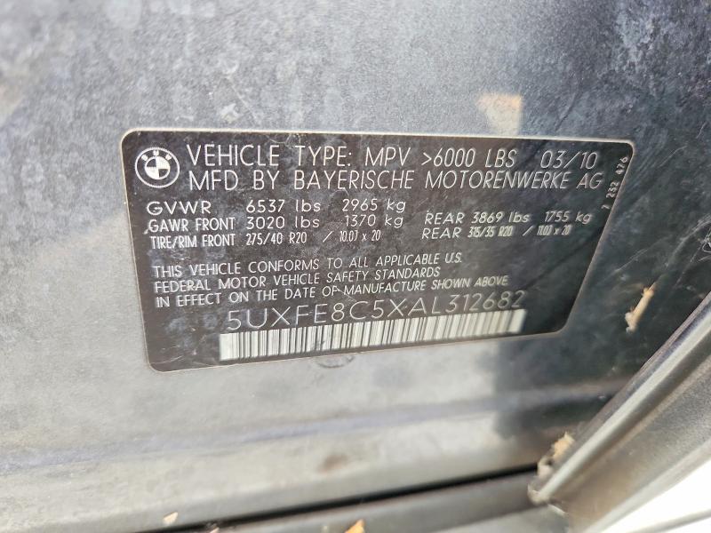 Продажа на аукционе авто 2010 Bmw X5, vin: 5UXFE8C5XAL312682, номер лота: 68208476
