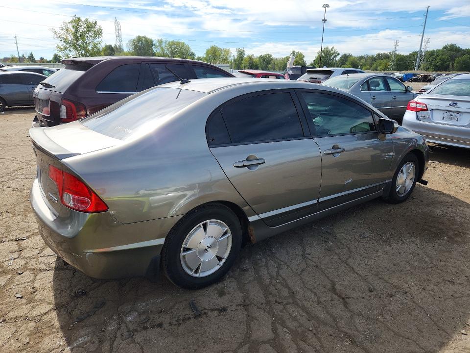 70140096 :رقم المزاد ، JHMFA36248S019053 vin ، 2008 Honda Civic مزاد بيع