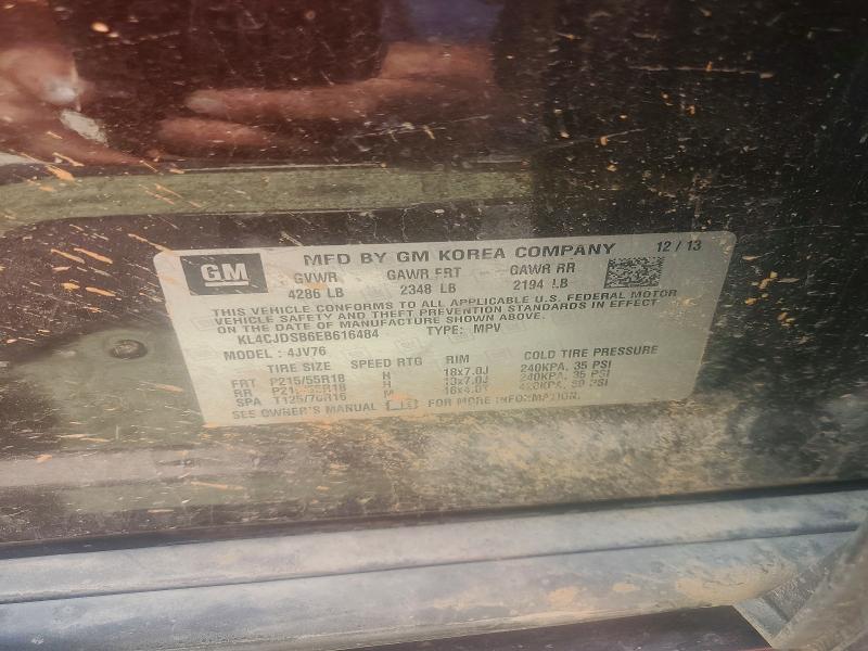Aukcja sprzedaży 2014 Buick Encore, vin: KL4CJDSB6EB616484, numer aukcji: 69365486