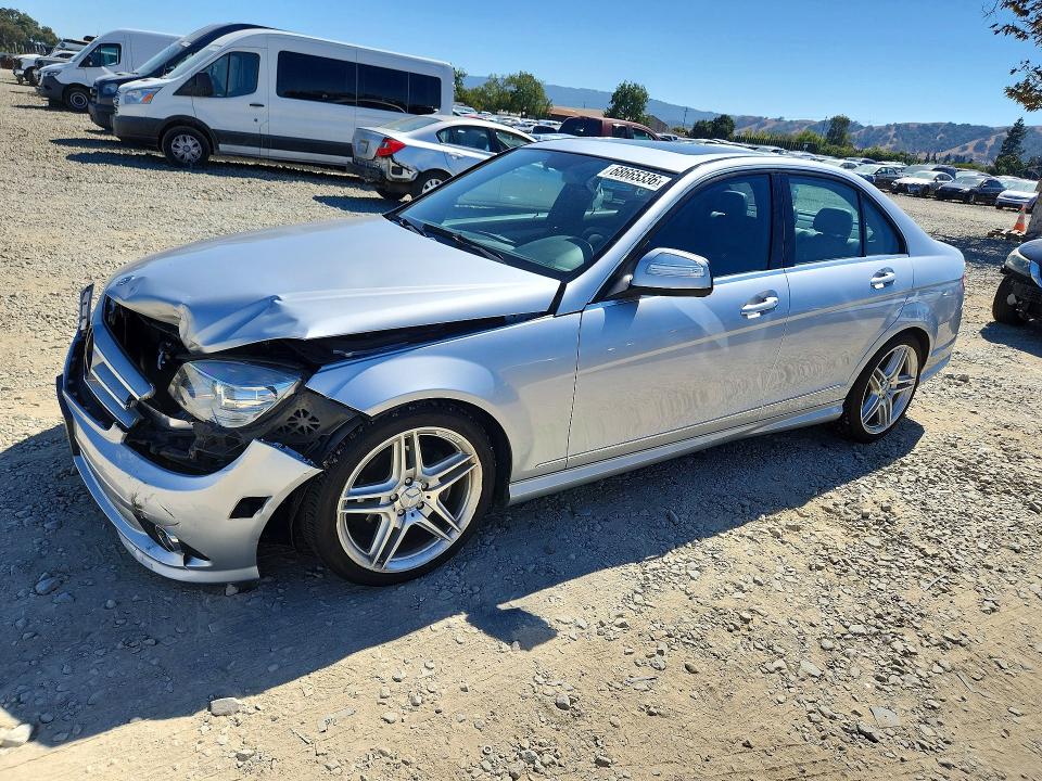 Продажа на аукционе авто 2009 Mercedes-benz C, vin: WDDGF54X79R082907, номер лота: 68665336