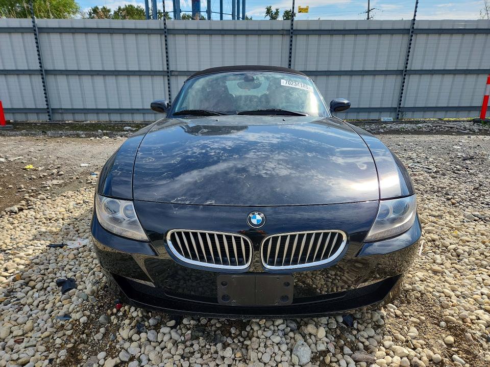 2007 Bmw Z4 მანქანა იყიდება აუქციონზე, vin: 4USBU53597LX02970, აუქციონის ნომერი: 70234186