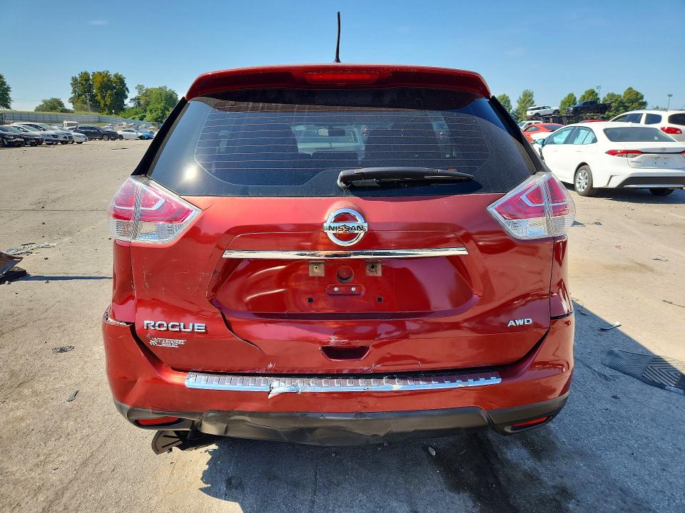 2016 Nissan Rogue მანქანა იყიდება აუქციონზე, vin: KNMAT2MV7GP661717, აუქციონის ნომერი: 68981046