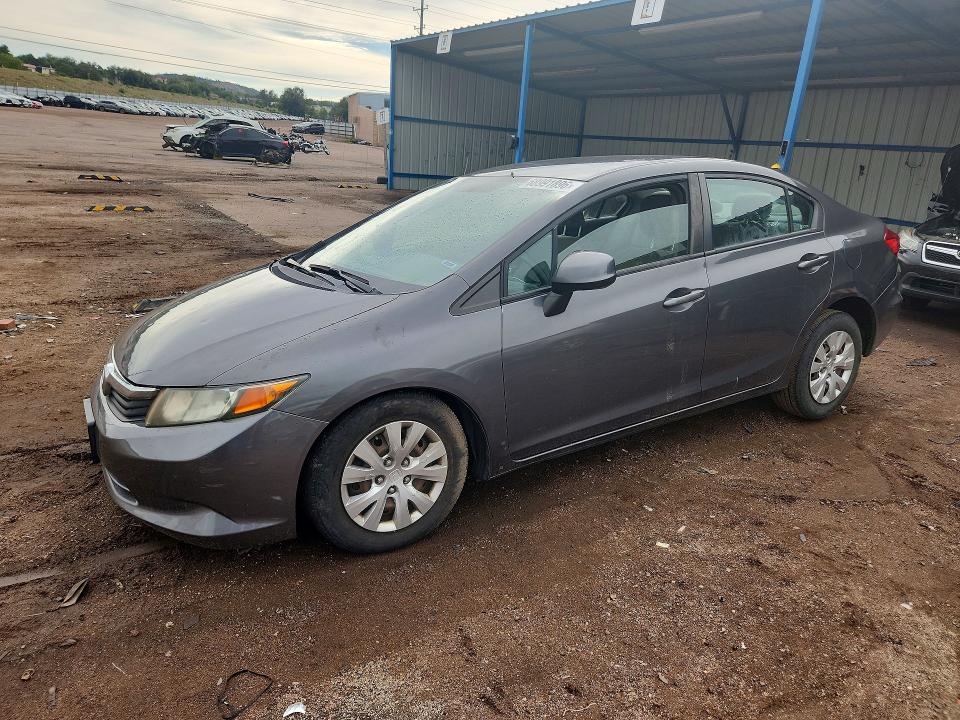 2012 Honda Civic მანქანა იყიდება აუქციონზე, vin: 2HGFB2F58CH583244, აუქციონის ნომერი: 68991896