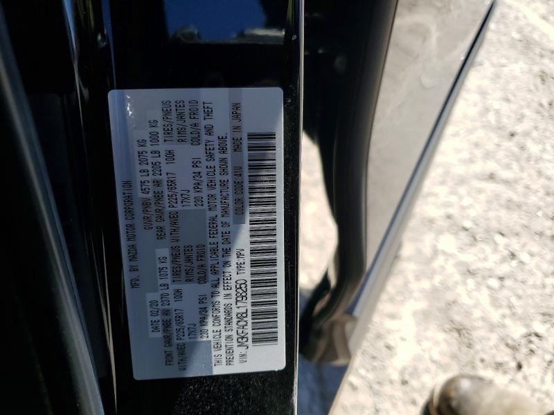 2020 Mazda Cx-5 მანქანა იყიდება აუქციონზე, vin: JM3KFACM8L1798250, აუქციონის ნომერი: 67576006