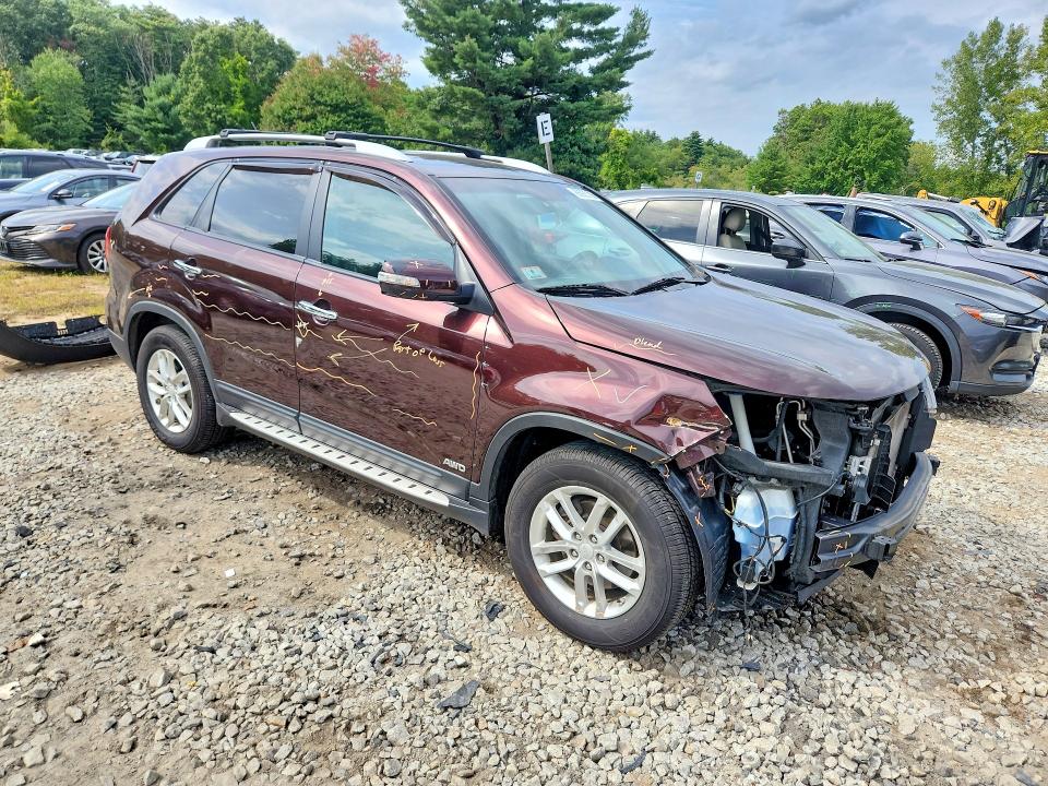 66925136 :رقم المزاد ، 5XYKTDA66EG477110 vin ، 2014 Kia Sorento مزاد بيع