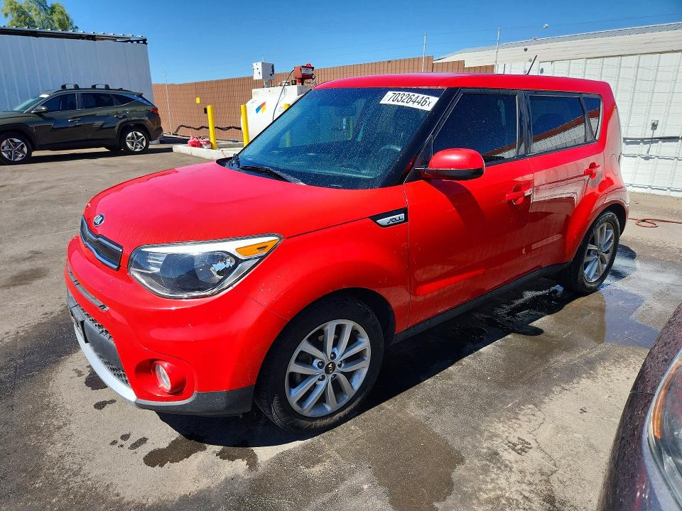 2018 Kia Soul მანქანა იყიდება აუქციონზე, vin: KNDJP3A54J7620080, აუქციონის ნომერი: 70326446