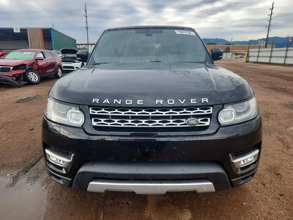 Продаж на аукціоні авто 2015 Land Rover Range Rover Sport, vin: SALWR2VF8FA510083, номер лоту: 71072126