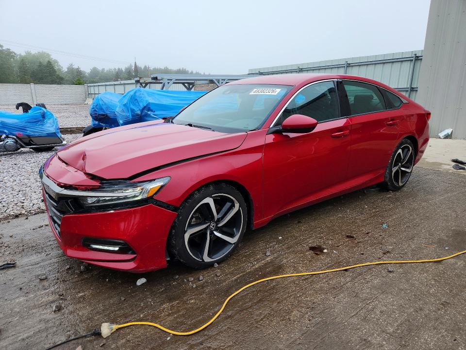 69382326 :رقم المزاد ، 1HGCV1F39JA054710 vin ، 2018 Honda Accord مزاد بيع