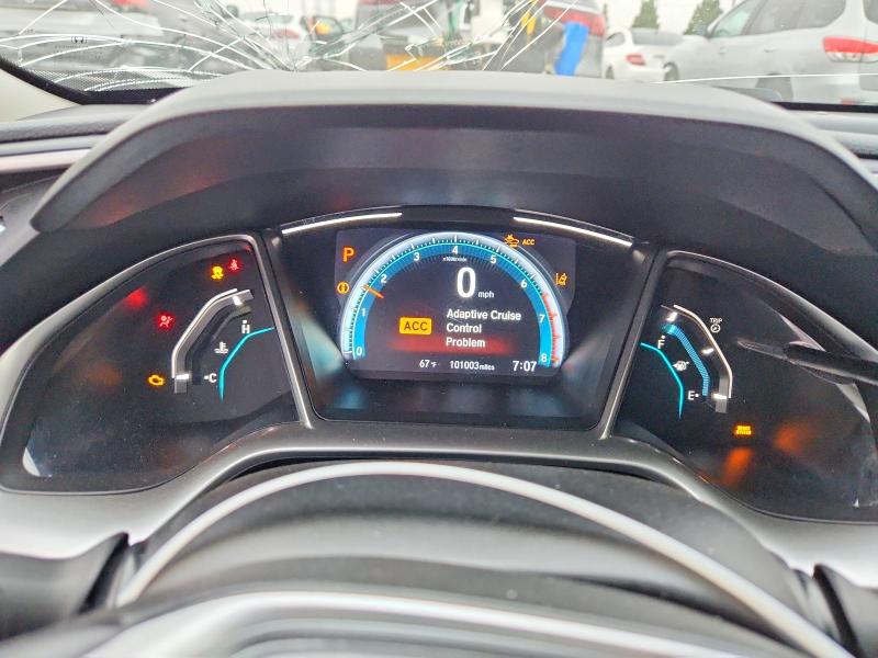 68833716 :رقم المزاد ، JHMFC1F78KX010862 vin ، 2019 Honda Civic مزاد بيع