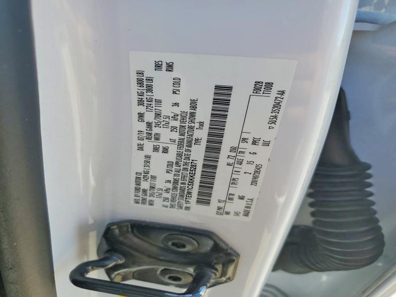 Aukcja sprzedaży 2019 Ford F150, vin: 1FTEW1C5XKKE52871, numer aukcji: 70979676