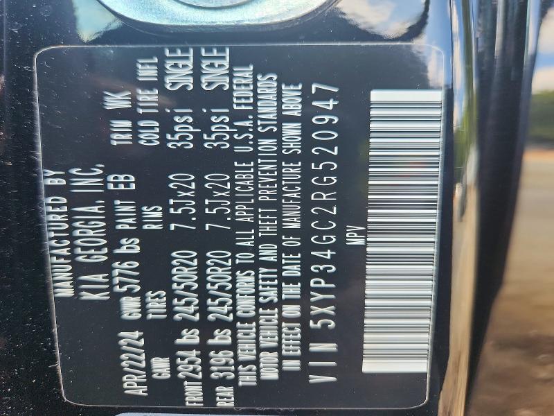 Продаж на аукціоні авто 2024 Kia Telluride, vin: 5XYP34GC2RG520947, номер лоту: 68032776