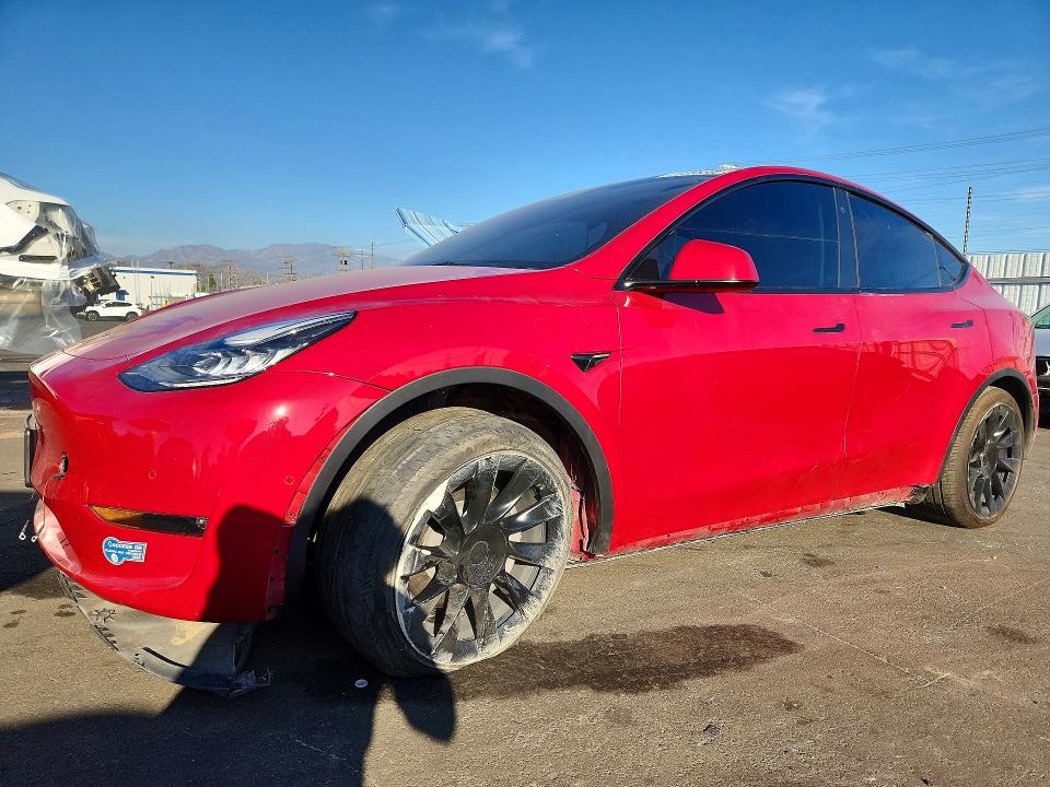 Продажа на аукционе авто 2021 Tesla Model Y, vin: 5YJYGDEE9MF199423, номер лота: 70285596