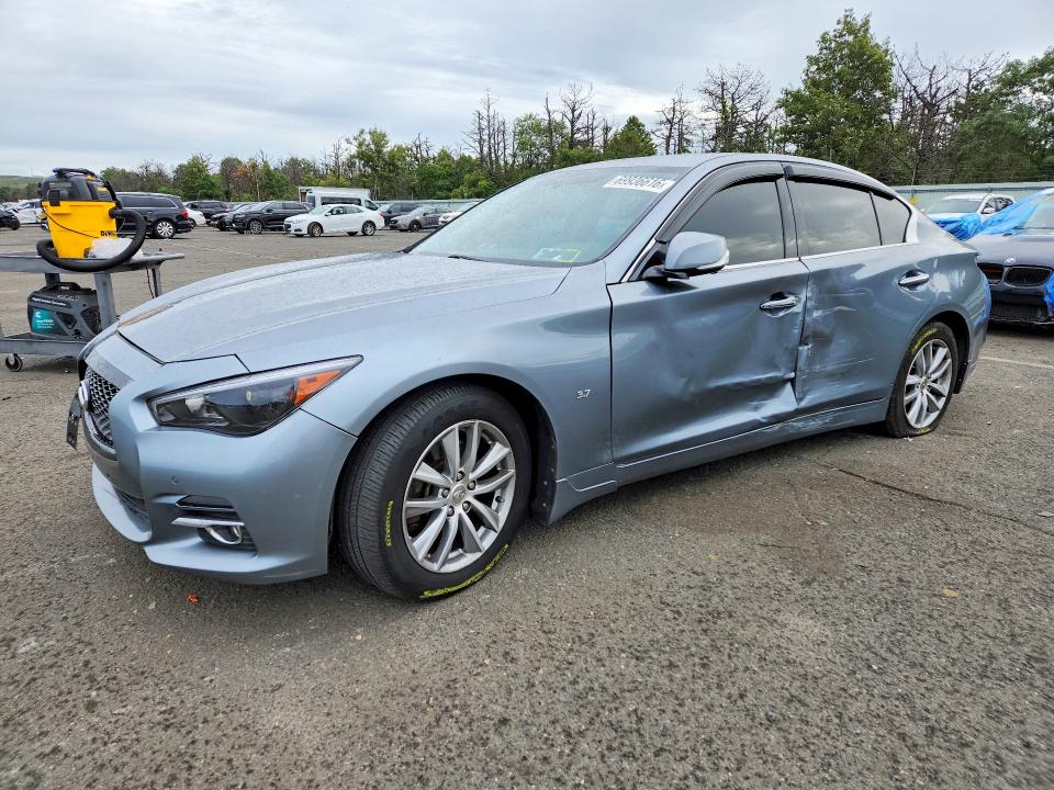 2014 Infiniti Q50 მანქანა იყიდება აუქციონზე, vin: JN1BV7AR3EM697036, აუქციონის ნომერი: 69936616