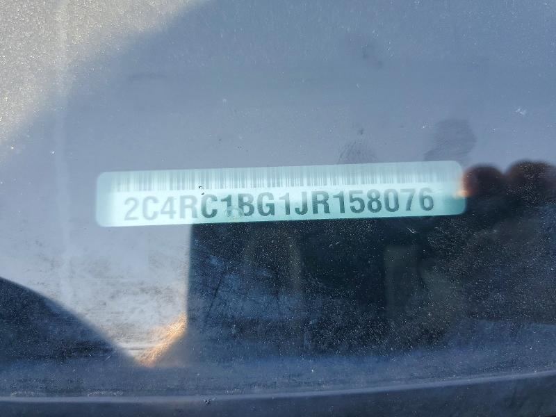 68340506 :رقم المزاد ، 2C4RC1BG1JR158076 vin ، 2018 Chrysler Pacifica مزاد بيع