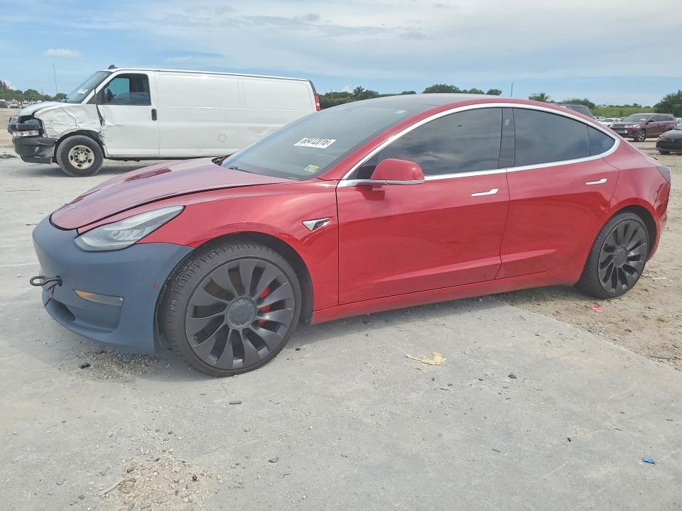 Продажа на аукционе авто 2018 Tesla Model 3, vin: 5YJ3E1EB0JF072771, номер лота: 68412016
