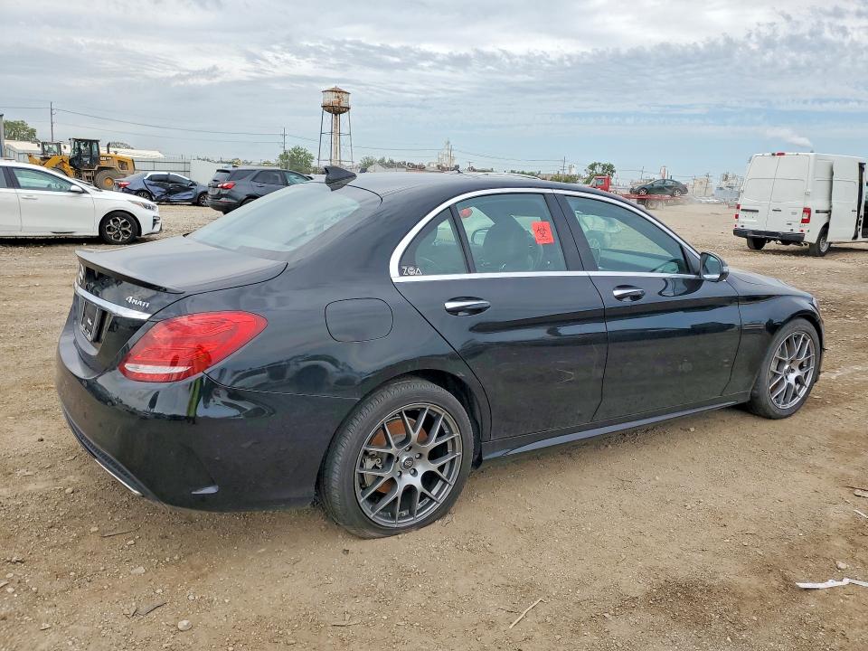 2016 Mercedes-benz C მანქანა იყიდება აუქციონზე, vin: 55SWF4KBXGU098995, აუქციონის ნომერი: 68401266