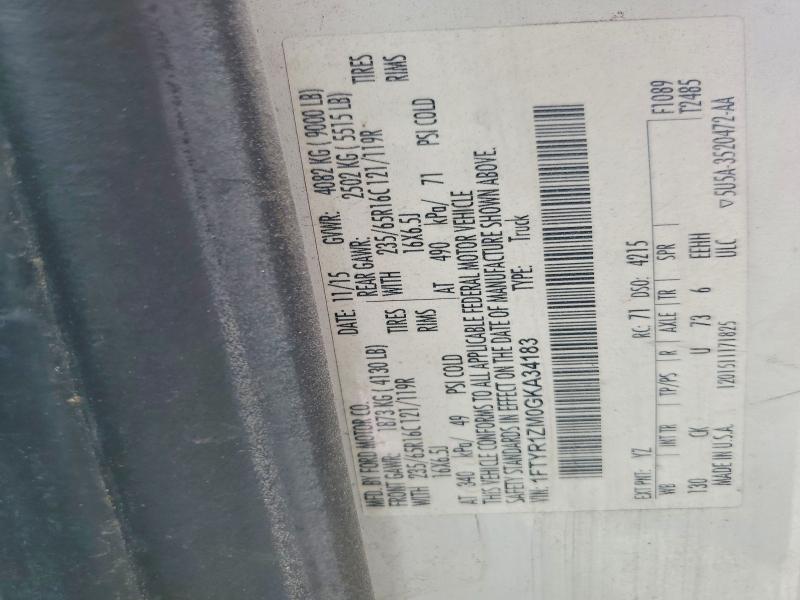 Продаж на аукціоні авто 2016 Ford Transit, vin: 1FTYR1ZM0GKA34183, номер лоту: 70241956