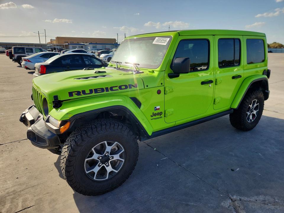 2021 Jeep Wrangler Unlimited მანქანა იყიდება აუქციონზე, vin: 1C4HJXFN8MW794261, აუქციონის ნომერი: 68858556