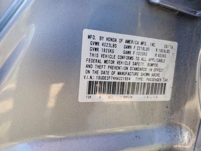Продаж на аукціоні авто 2017 Acura Ilx, vin: 19UDE2F74HA001954, номер лоту: 68614086