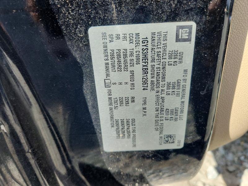 Aukcja sprzedaży 2011 Cadillac Escalade, vin: 1GYS3HEFXBR129674, numer aukcji: 68440626