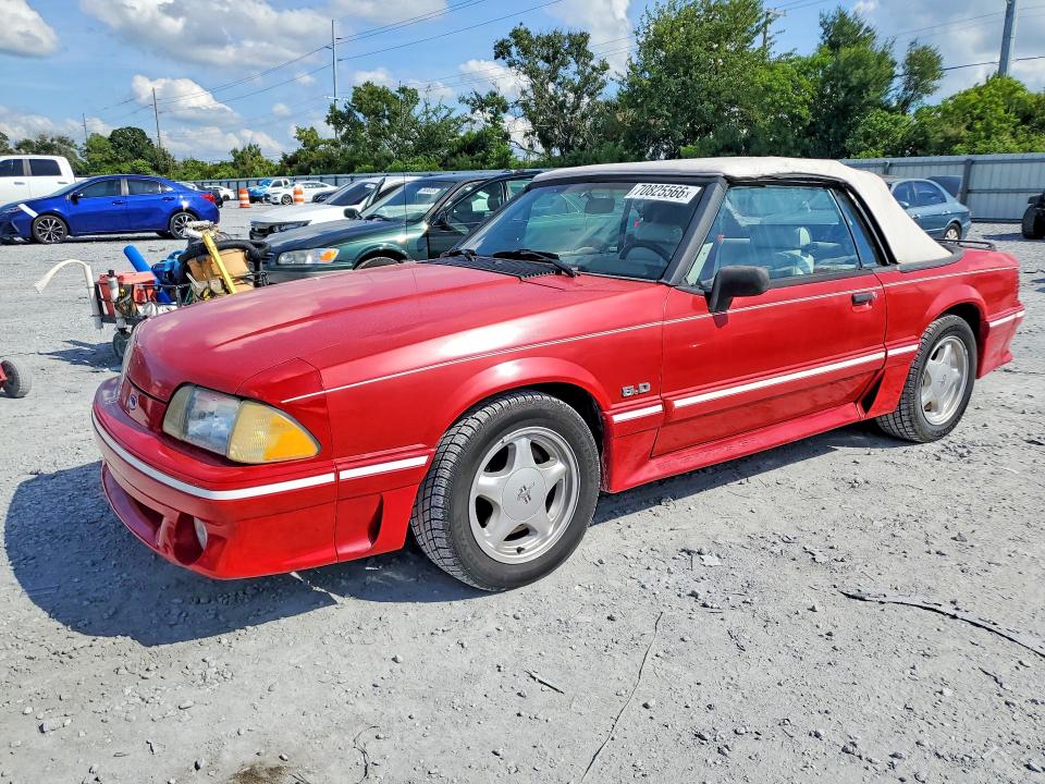 70825566 :رقم المزاد ، 1FACP45E4MF140324 vin ، 1991 Ford Mustang مزاد بيع