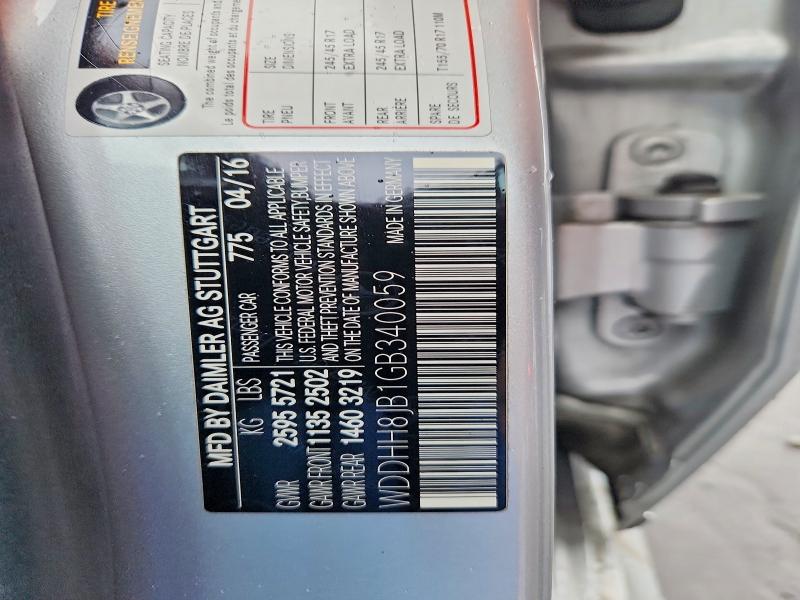 Продажа на аукционе авто 2016 Mercedes-benz E, vin: WDDHH8JB1GB340059, номер лота: 69705616
