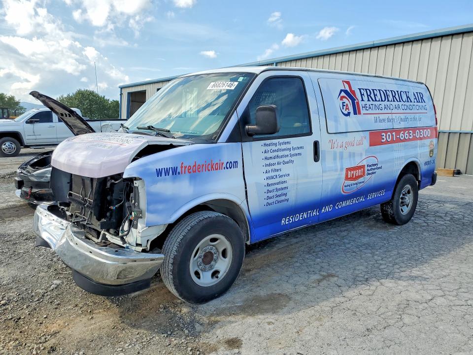 2017 Chevrolet Express G2500 მანქანა იყიდება აუქციონზე, vin: 1GCWGAFG6H1107124, აუქციონის ნომერი: 66826146