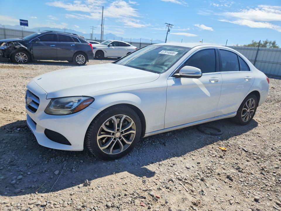 67914666 :رقم المزاد ، 55SWF4JBXFU052759 vin ، 2015 Mercedes-benz C مزاد بيع