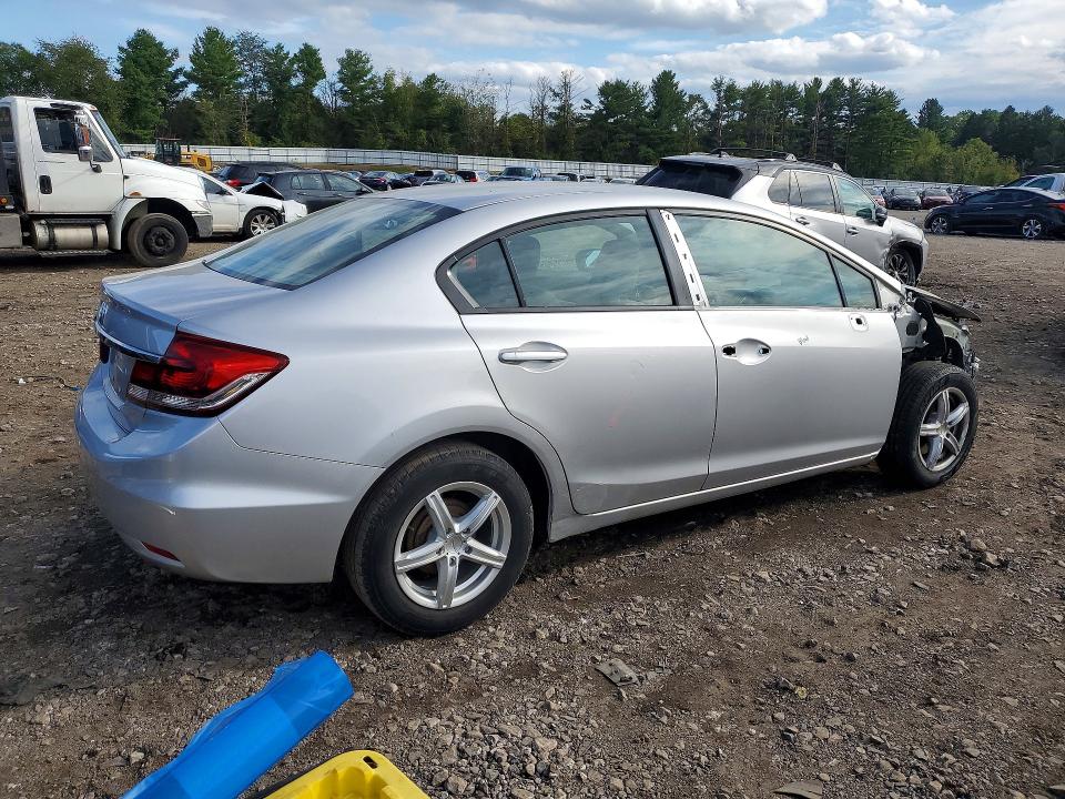 70840646 :رقم المزاد ، 19XFB2F59FE043691 vin ، 2015 Honda Civic مزاد بيع