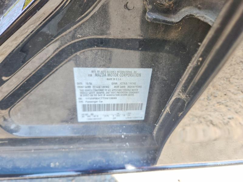 Aukcja sprzedaży 2007 Mazda 6, vin: 1YVHP80C775M15699, numer aukcji: 69191526
