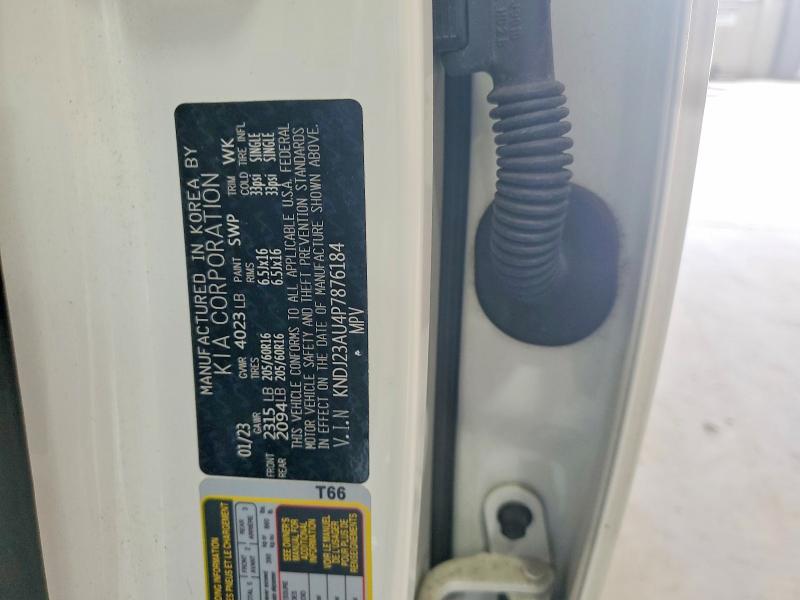 69842986 :رقم المزاد ، KNDJ23AU4P7876184 vin ، 2023 Kia Soul مزاد بيع