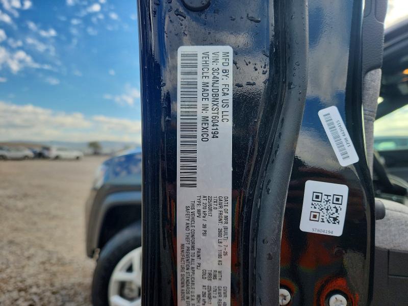 2025 Jeep Compass მანქანა იყიდება აუქციონზე, vin: 3C4NJDBNXST604194, აუქციონის ნომერი: 68815156