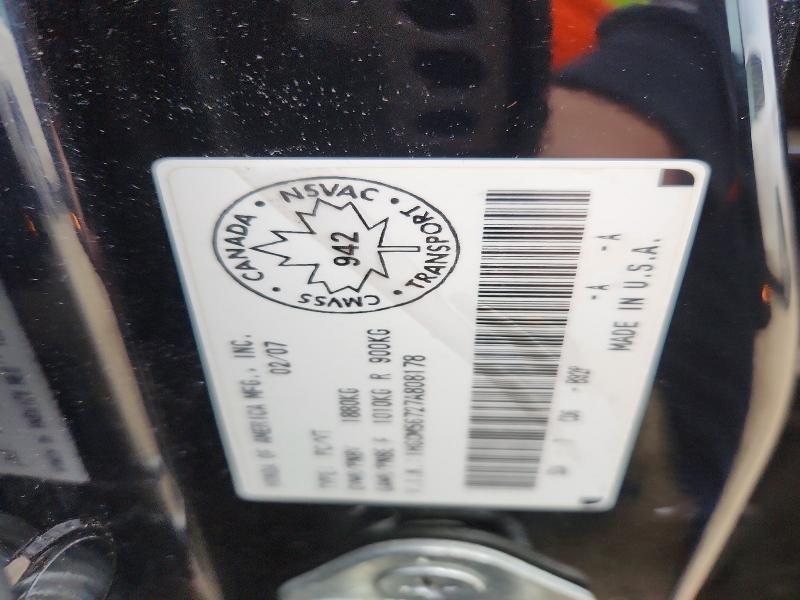 68373656 :رقم المزاد ، 1HGCM56727A808178 vin ، 2007 Honda Accord مزاد بيع