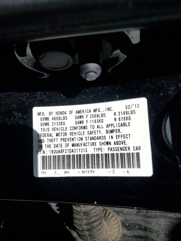 Aukcja sprzedaży 2013 Acura Tl, vin: 19UUA8F21DA011015, numer aukcji: 68606446