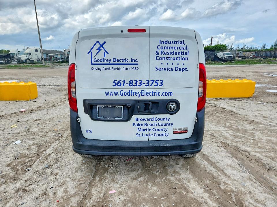 2020 Ram Promaster City მანქანა იყიდება აუქციონზე, vin: ZFBHRFAB4L6P36648, აუქციონის ნომერი: 67620236