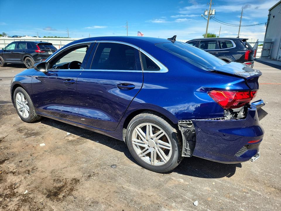 Продаж на аукціоні авто 2023 Audi A3, vin: WAUAUDGY1PA020836, номер лоту: 67238716