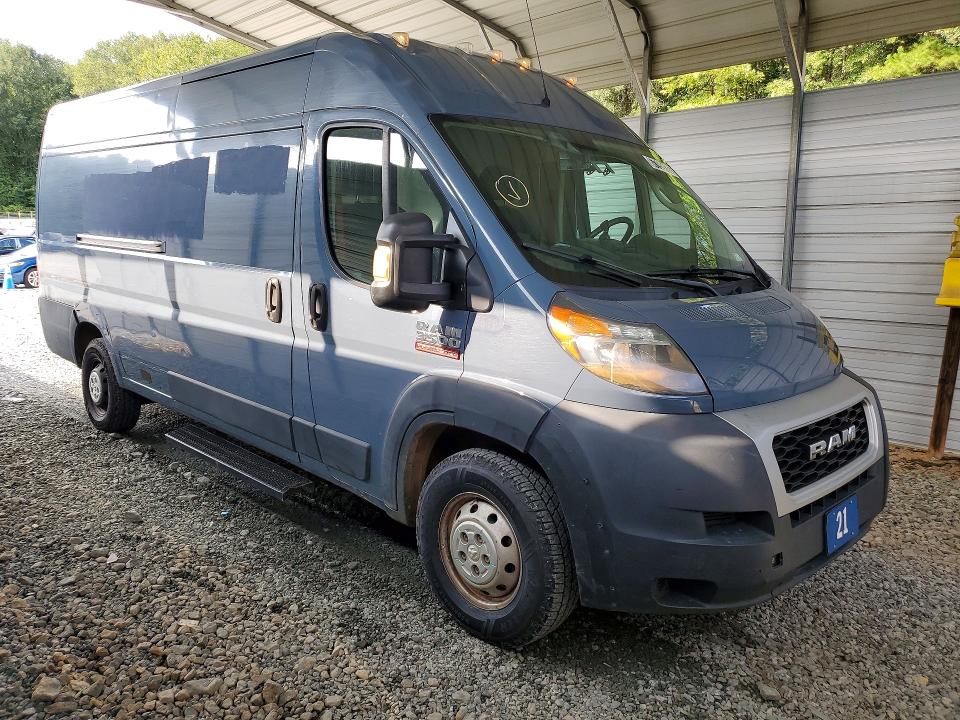 Продаж на аукціоні авто 2020 Ram Promaster 3500, vin: 3C6URVJG6LE144686, номер лоту: 67792126